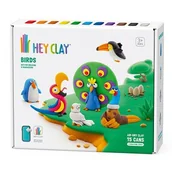 Masy plastyczne - Masa plastyczna HEY CLAY Ptaki HCL15013CEE15 - miniaturka - grafika 1