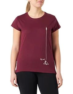 Trango T-shirt damski Tuolumme, ciemny fiolet, XL - Koszulki i topy damskie - miniaturka - grafika 1