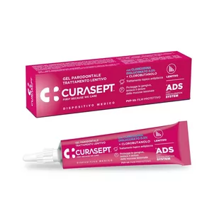 Curasept CURASEPT ADS350 SOOTHING - Żel leczniczy łagodzący na dziąsła z chlorheksydyną 0,5% + Chlorobutanol 30 ml - Sprzęt i akcesoria stomatologiczne - miniaturka - grafika 1