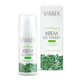 Sylveco Vianek Normalizujący krem do twarzy na noc 50ml 1234589229 - Kremy do twarzy - miniaturka - grafika 1