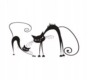 Naklejka na ścianę dla dzieci duże koty kotki 35, 200x100 cm - Naklejki na ścianę Naklejka na ścianę dla dzieci duże koty kotki 35, 200x100 cm - Naklejki na ścianę - miniaturka - grafika 1