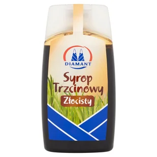 Diamnt Syrop trzcinowy złocisty 200g - Cukier i słodziki - miniaturka - grafika 1