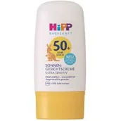 Balsamy i kremy do opalania - Hipp Babysanft Krem ochronny do twarzy na słońce od 1. dnia życia Ultra Sensitiv SPF50+ 30 ml - miniaturka - grafika 1
