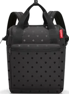 Plecaki - Plecak Allrounder R Glossy dots black Reisenthel - miniaturka - grafika 1