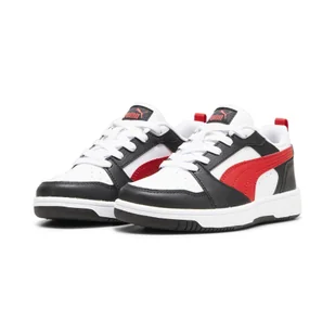 Buty Sportowe Dziecięce Puma Rebound V6 Lo Ps - Buty dla dziewczynek - miniaturka - grafika 1