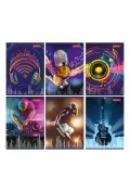 Herlitz Zeszyt A4/60k kratka Her Music Fol A 5 - Zeszyty szkolne - miniaturka - grafika 1