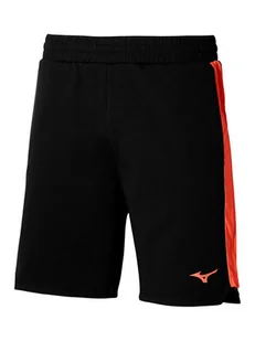 Mizuno Szorty dresowe w kolorze czarnym - Spodnie sportowe męskie - miniaturka - grafika 1