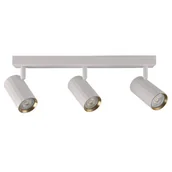 Lampy sufitowe - Lampa sufitowa GOLDLUX Nicea 3 323491 Biało-złoty - miniaturka - grafika 1