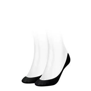 Tommy Hilfiger Damskie stopki (2 sztuki), czarny (Black 200), 35-38 EU - Skarpetki damskie - miniaturka - grafika 1
