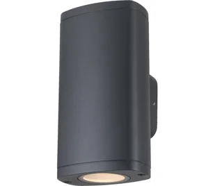 Kanlux 38883 - Kinkiet zewnętrzny ZEVI 2xGU10/10W/230V IP54 antracyt - Lampy ogrodowe - miniaturka - grafika 1