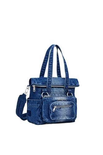 Desigual Damski tył_modułowy, niebieski, 23, NIEBIESKI, 23