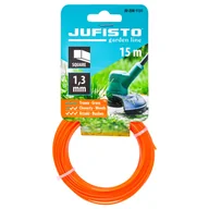Akcesoria do kos i kosiarek - Żyłka Tnąca Do Kos I Podkaszarek 1,3 Mm 15 Mb Jufisto Ju-Zok-1131 Kwadrat - miniaturka - grafika 1