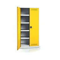 Szafy i regały magazynowe - Alfa 3 Szafa do przechowywania substancji niebezpiecznych, 1950 x 920 x 500 mm US 92 1 CH H5 B2B - miniaturka - grafika 1