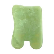 Akcesoria medycyny naturalnej - Jadeitowy przyrząd do Gua Sha i scrapingu - Prostokąt - Wschód - miniaturka - grafika 1