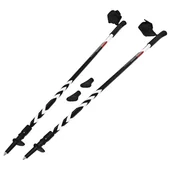Kije trekkingowe - Kije Nordic Walking Zestaw 2 Lekkie Kijki Składane - miniaturka - grafika 1