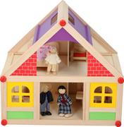 Domki dla lalek - Marionette Domek dla lalek dla dzieci drewniany E-16874 - miniaturka - grafika 1