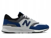 Buty sportowe męskie - Buty męskie New Balance 997 CM997HVE sportowe niebieskie skóra 41,5 - miniaturka - grafika 1