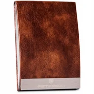 Wizytowniki - Wizytownik brązowy Peterson [DH] PTN M6102 - miniaturka - grafika 1