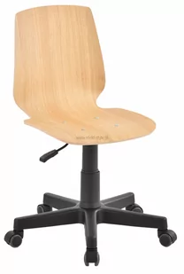 Krzesło laboratoryjne niskie sklejka - Fotele kosmetyczne - miniaturka - grafika 1