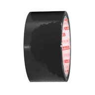 Taśmy klejące - Taśma pakowa A&G 48x50 czarna - miniaturka - grafika 1