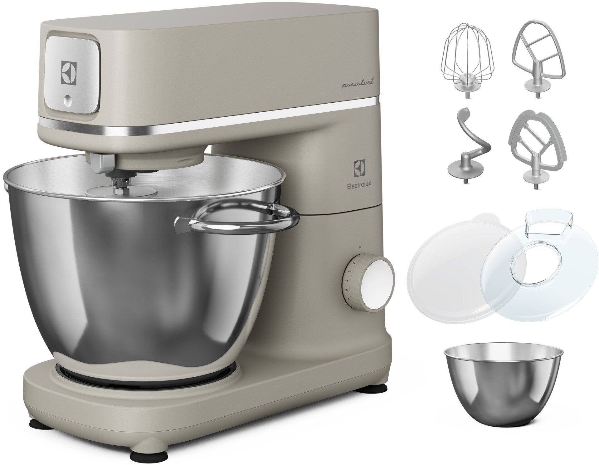 Electrolux E6KM1-4PPT Perłowy, Stal satynowa