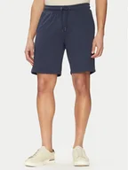 Spodenki męskie - Blend Szorty sportowe 20718381 Granatowy Regular Fit - miniaturka - grafika 1