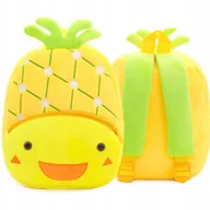 Plecaki szkolne i tornistry - Plecak Dla Dziecka Plecaczek Dziecięcy Dla Przedszkolaka Pluszowy Ananas - miniaturka - grafika 1