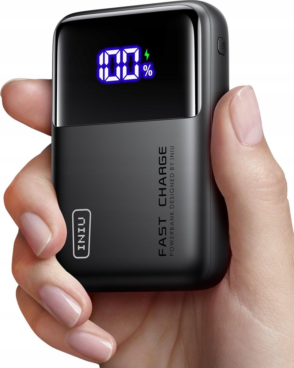 INIU Power Bank 100W 25000mAh USB C Do Telefonów i Laptopów