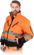 Odzież robocza - Kurtka ochronna ocieplana pomarańczowo-czarny roz.M - miniaturka - grafika 1