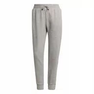 Dresy damskie - Spodnie damskie adidas Essentials Colorblock Block Cut 3-Stripes Regular Tapered Pants szare HB2768-XS - miniaturka - grafika 1