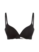 Biustonosze - Tommy Hilfiger Biustonosz damski na fiszbinach Kobiety czarny jednolity, 70B - miniaturka - grafika 1