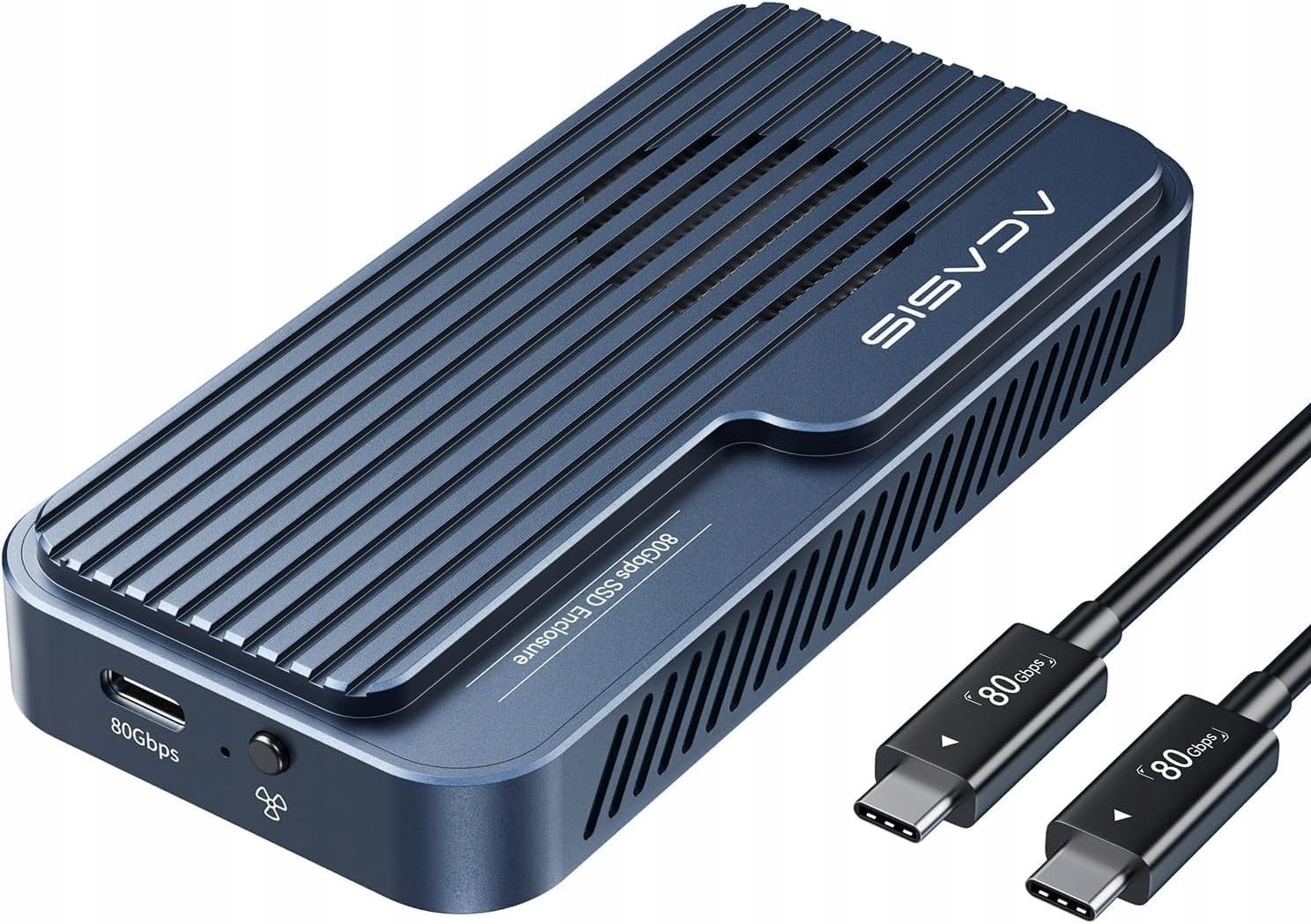 Obudowa SilentiumPC ACASIS TBU 501 PRO 80 Gbps M.2 NVMe SSD obudowa z wentylatorem