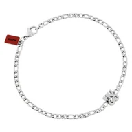 Bransolety męskie - Bransoletka HUGO 50552597 Srebrny - miniaturka - grafika 1