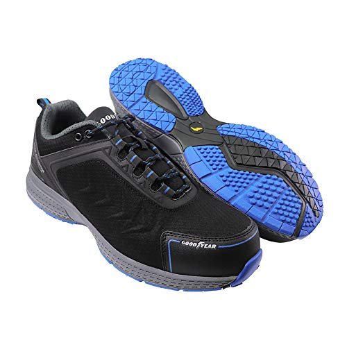 Goodyear Métal Libre EAU De Sécurité Résistant À Chaussures Composite Léger buty budowlane, czarny - Noir - 44 EU