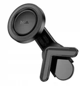 Uchwyty samochodowe do telefonów - HOCO uchwyt samochodowy magnetyczny do deski H57 czarny - miniaturka - grafika 1