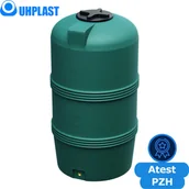 Zbiorniki na deszczówkę - UHP Zbiornik na wodę 250l UHP VERTICON V-250 Ciemnozielony - miniaturka - grafika 1