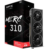 Karty graficzne - XFX Radeon RX 7900 XTX SPEEDSTER MERC 310 Black Edition – RX-79XMERCB9 - miniaturka - grafika 1
