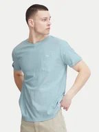 Koszulki męskie - Blend T-Shirt 20716864 Niebieski Regular Fit - miniaturka - grafika 1