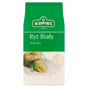 Kupiec Ryż biały 1 kg - Ryż - miniaturka - grafika 1