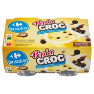 Desery mleczne - Carrefour Sensation Pop'n Croc Deser mleczny 468 g (4 x 117 g) - miniaturka - grafika 1