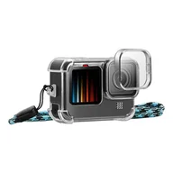 Akcesoria do kamer sportowych - Puluz Etui z osłoną obiektywu i paskiem na szyję do GoPro Hero 9 / 10 / 11 - miniaturka - grafika 1