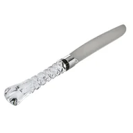 Noże kuchenne - Nóż do ciasta posrebrzany z kryształową rączką ASEDA VILLA ITALIA - miniaturka - grafika 1