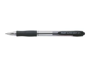 Pilot Długopis Super Grip - czarny - Długopisy - miniaturka - grafika 1