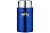 Termosy - Thermos Termos obiadowy, King, niebieski, 710 ml - miniaturka - grafika 1
