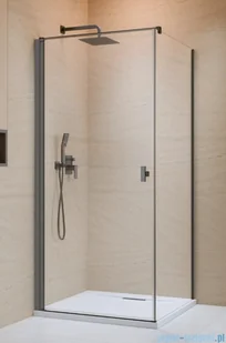 Radaway Nes Kdj I Brushed GunMetal kabina 100x90cm lewa szczotkowany grafit 10022100-92-01L/10039090-01-01 - Kabiny prysznicowe Radaway Nes Kdj I Brushed GunMetal kabina 100x90cm lewa szczotkowany grafit 10022100-92-01L/10039090-01-01 - Kabiny prysznicowe - miniaturka - grafika 1