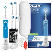 Szczoteczki elektryczne - Szczoteczka Oral-b Vitality 100 + dodatki - miniaturka - grafika 1