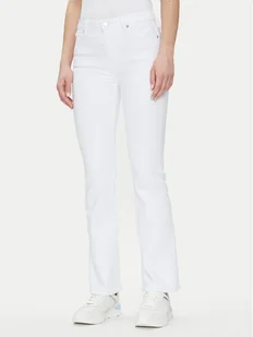 Tommy Hilfiger Jeansy Bootcut Rw White WW0WW44362 Biały Regular Fit - Spodnie damskie - miniaturka - grafika 1