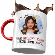 Kubki - Kubek Czerwony Dla Joanny Asi Koleżanki na Prezent z Nadrukiem ze Zdjęciem+ Opakowanie na prezent (wzór 01) - miniaturka - grafika 1