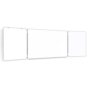 Tablica biała szkolna suchościeralna magnetyczna typu "tryptyk" 120x200 //400 cm - Tablice i flipcharty - miniaturka - grafika 1