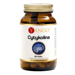 Yango Cytykolina, 60 kapsułek - Układ nerwowy - miniaturka - grafika 1